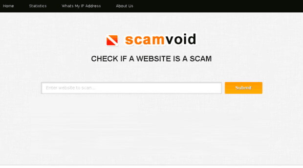 Site scam checker